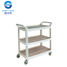 Large Dinner Trolley, Janitor Cart for Restaurant Without Bucket